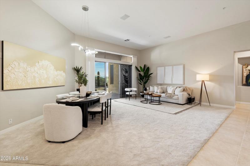 Dining to Living Room