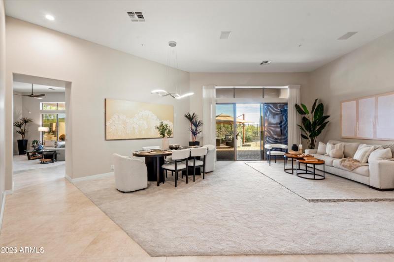 Dining to Living Room