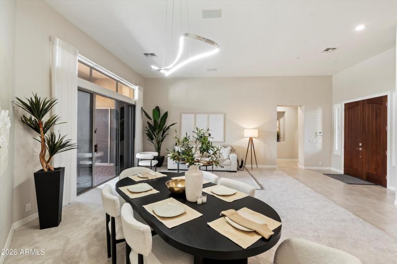 Dining to Living Room