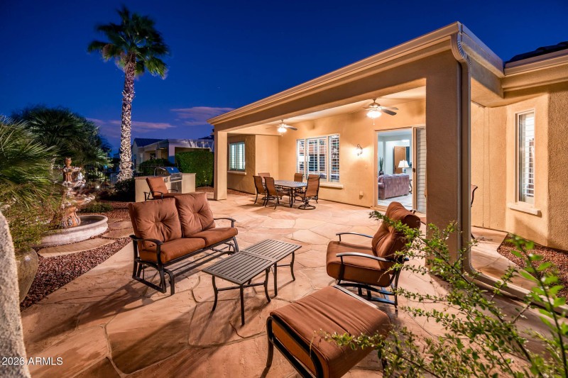 Resort Style Rear Patio