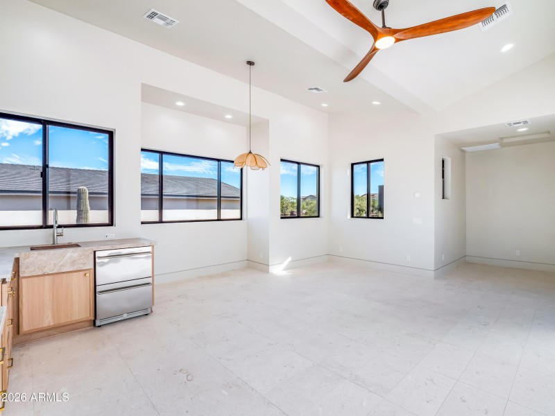 Inside the guest house