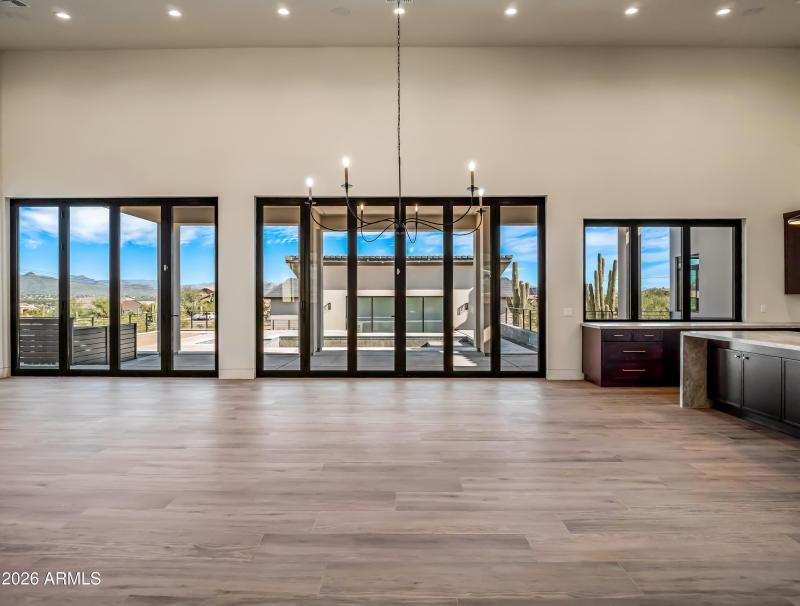 Large sliding metal doors