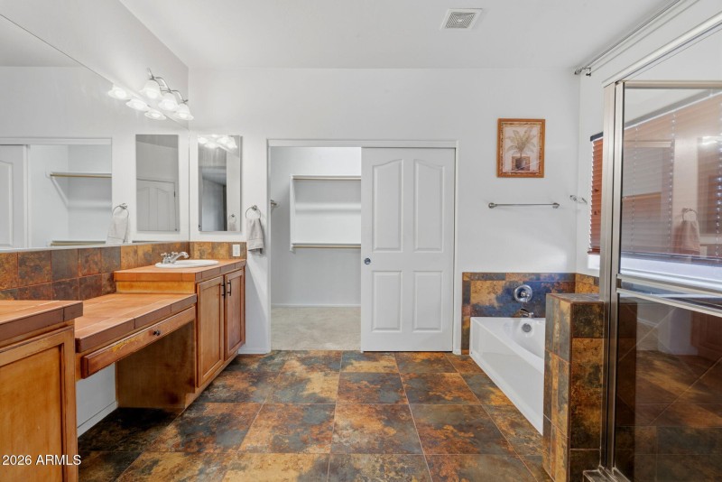 Primary Bath + Garden Tub