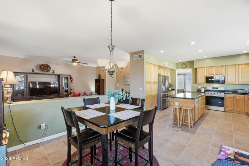 Open Kitchen/Dining/Family Room