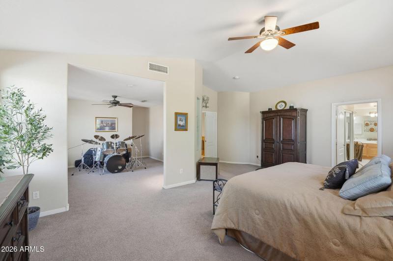 Master bedroom with Sitting Room