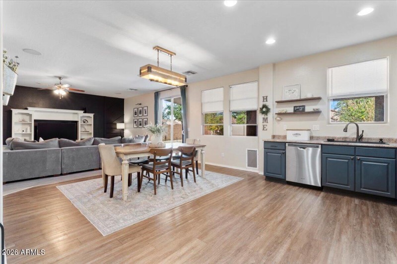 Kitchen Overlooking Great Room