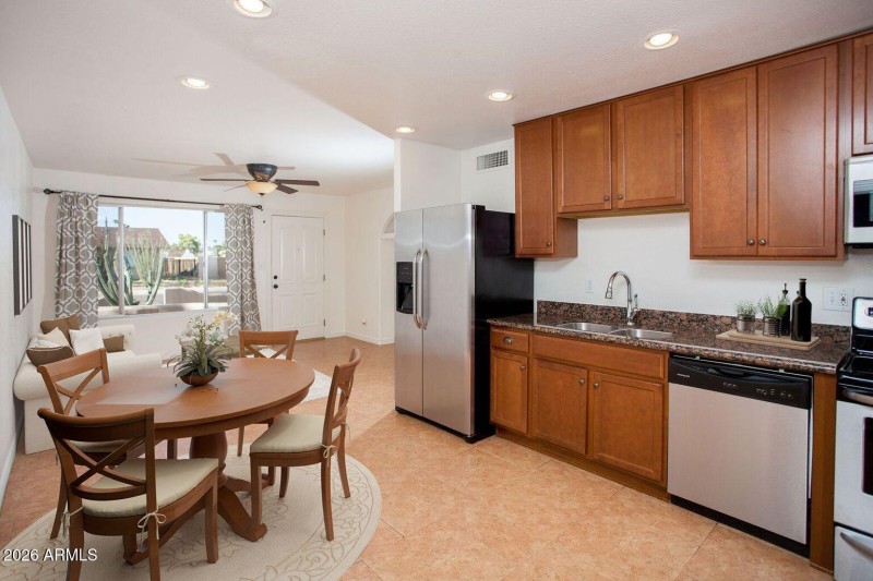 Living Room and Kitchen