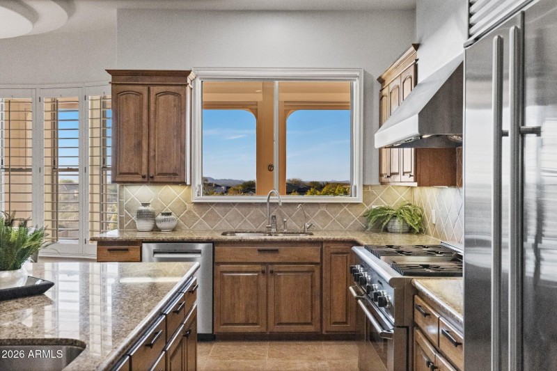 Gorgeous Views from Kitchen