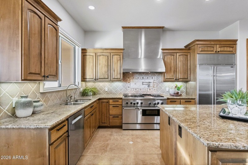 Custom Alder Cabinetry