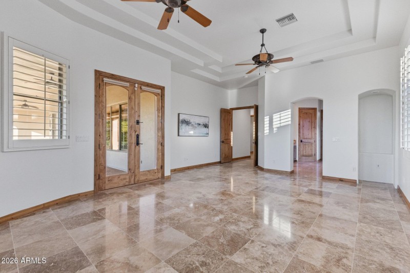 Separate Exit to Patio