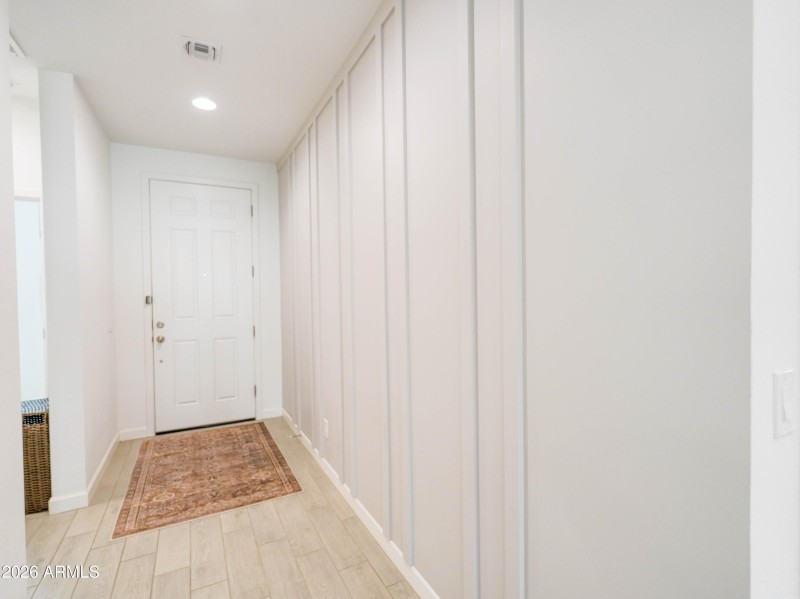 Front Entry Accent Wall