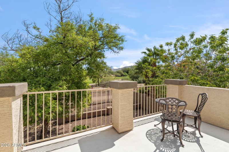 Owner's Suite Balcony