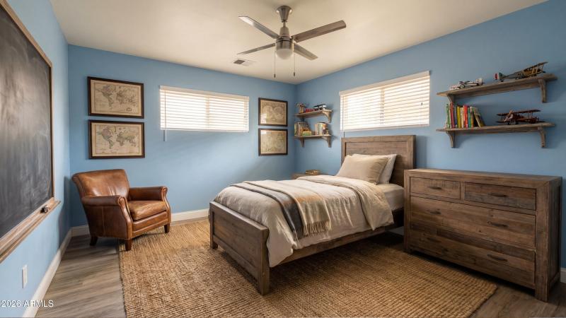 2232 W San Miguel - Kids Bedroom (Staged