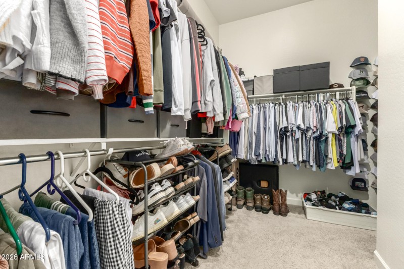 Primary Walk-In Closet