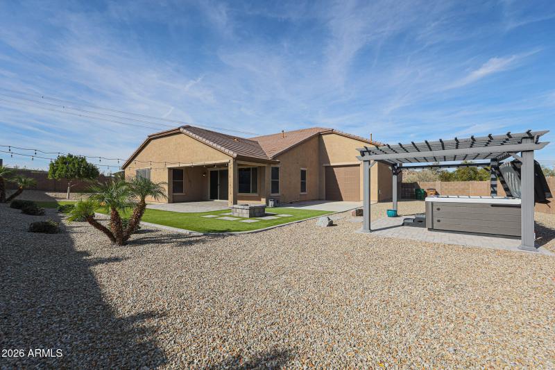 RV Garage Door Passthrough to Backyard