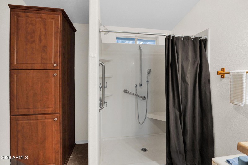Walk-in Shower in Primary Bath