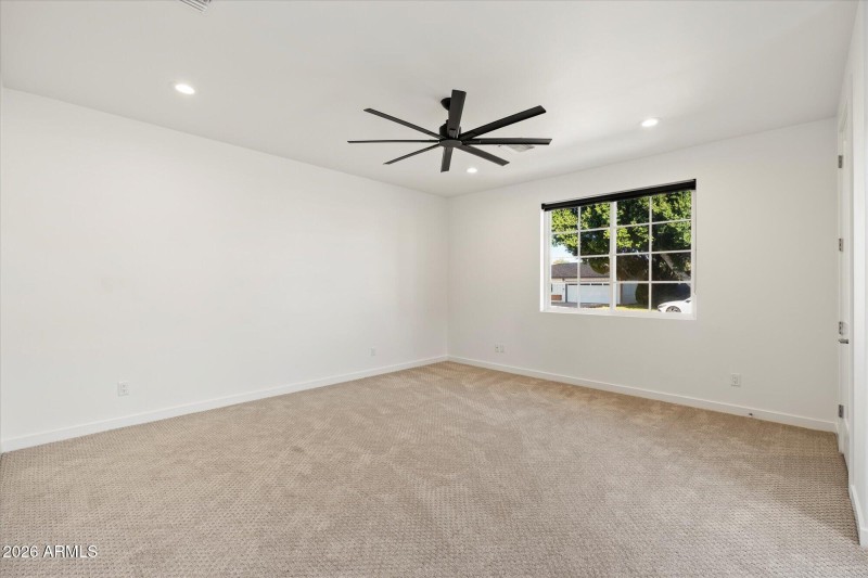 Flex Bedroom with outdoor entry