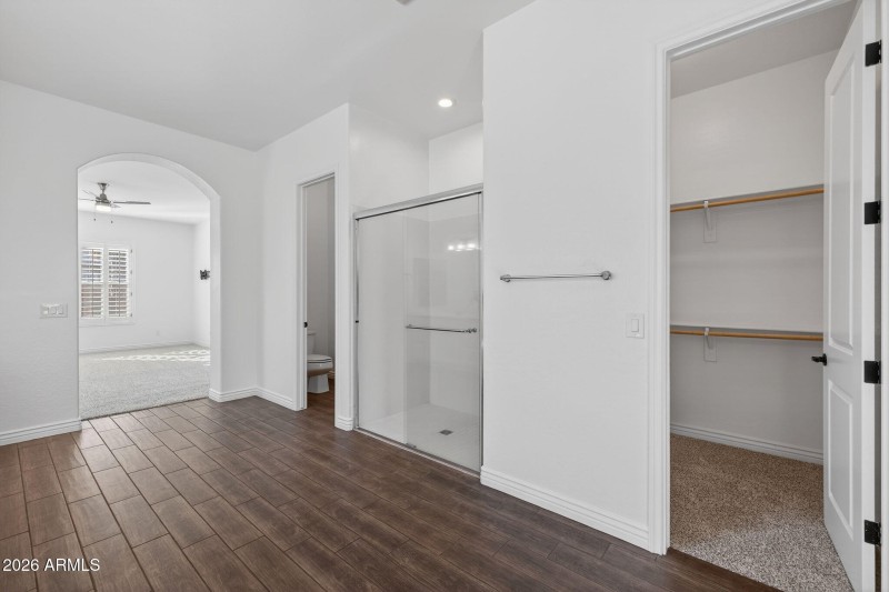 2 walk-in closets!