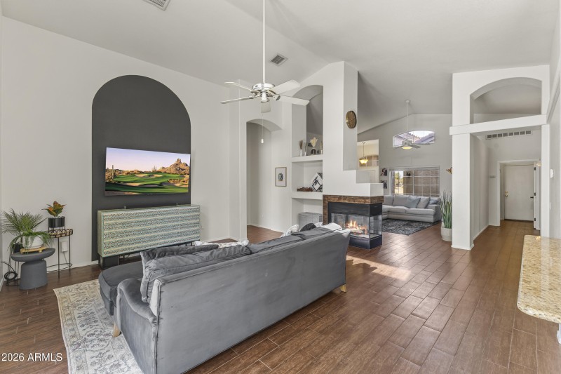 Main Living Room off kitchen