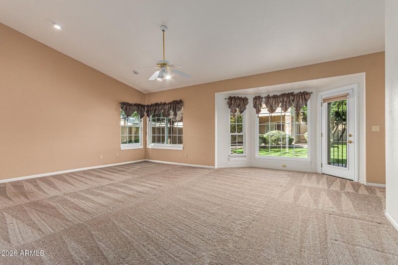 Bay window in primary