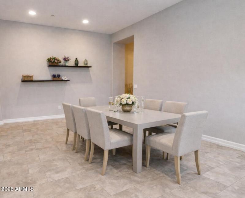 Formal dining