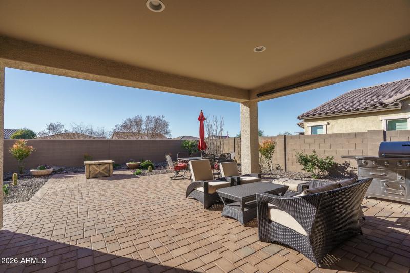16) BACK PATIO