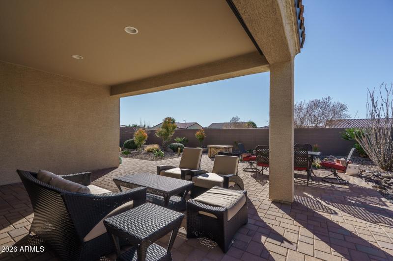 17) BACK PATIO
