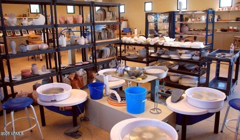 pottery room