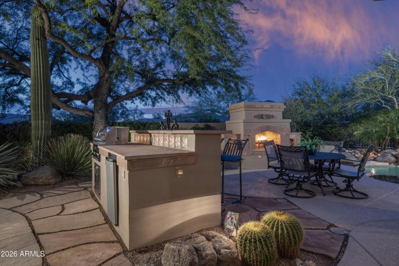 Lush, Desert Landscape