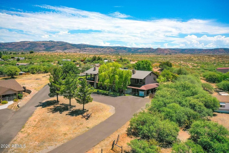 Aerial of Main House