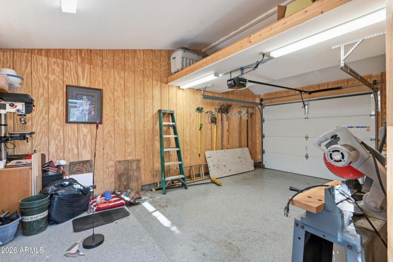 Interior garage