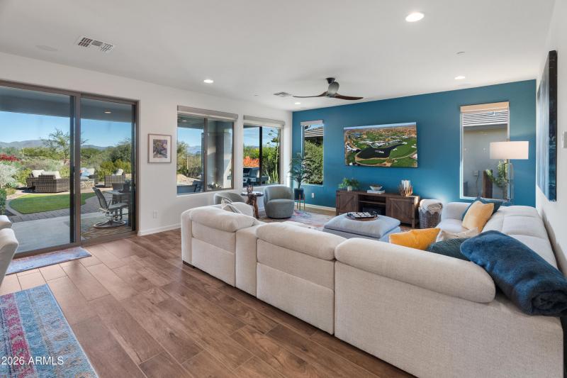 great room looking out