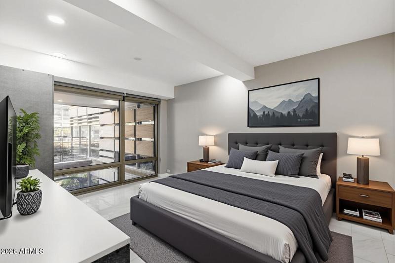 Primary Bedroom - Virtually Staged