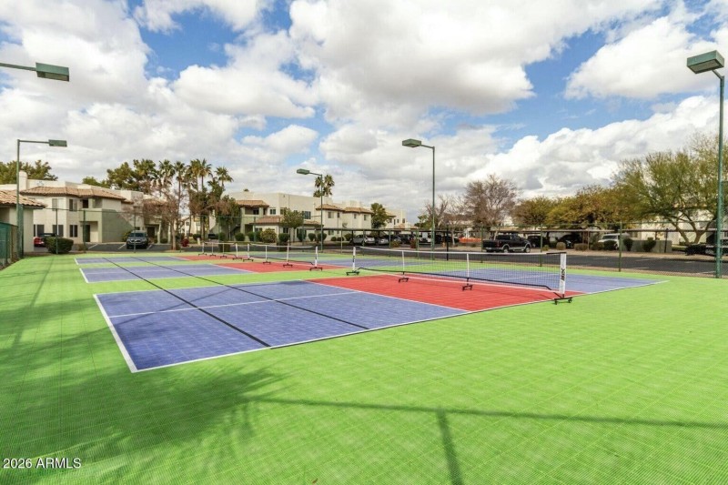 Pickleball courts