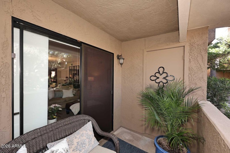 Covered Patio-Storge Room