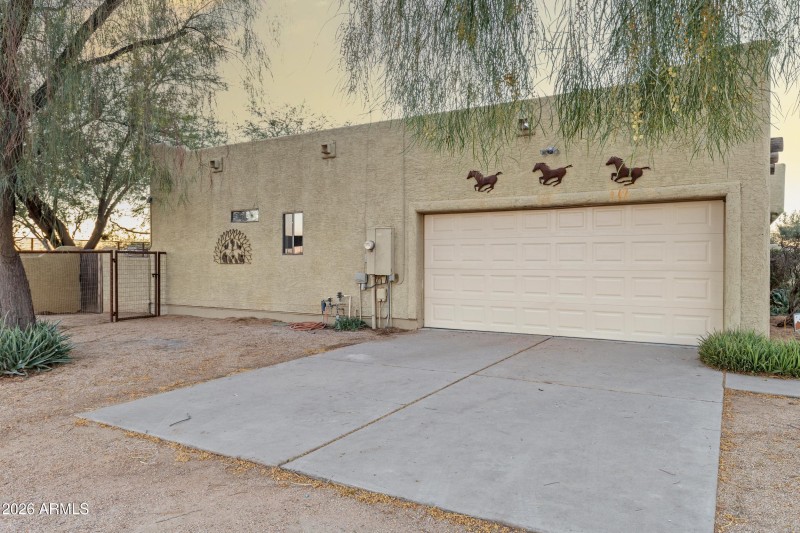 2 Car Garage and Slab Parking