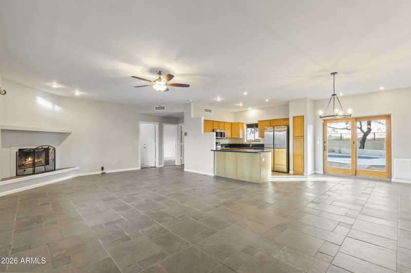 Open Concept Breakfast Bar