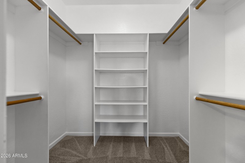 Primary Walk in Closet