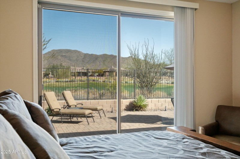 Master looking onto the Golf Course