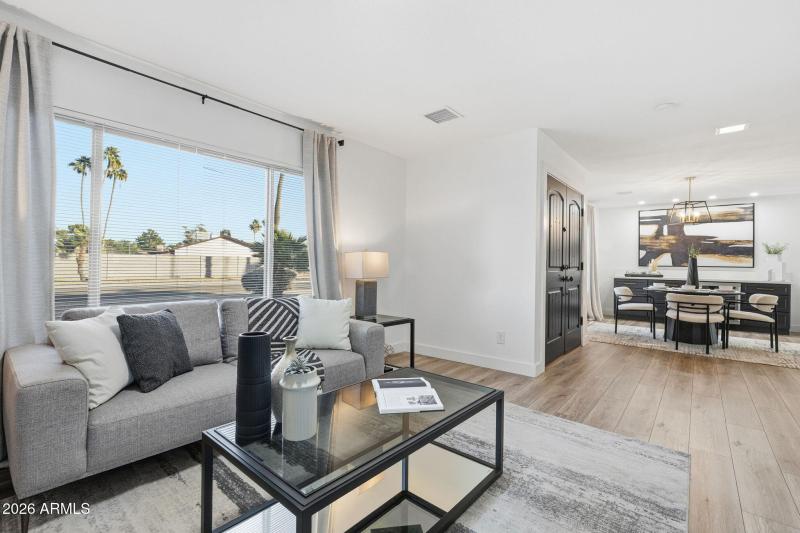 Living Room & Dining Room