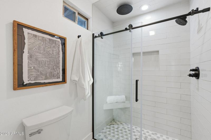 Primary Shower & Toilet