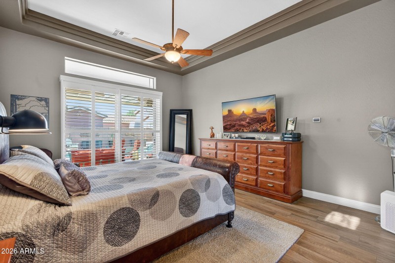 Tray Ceiling in Master