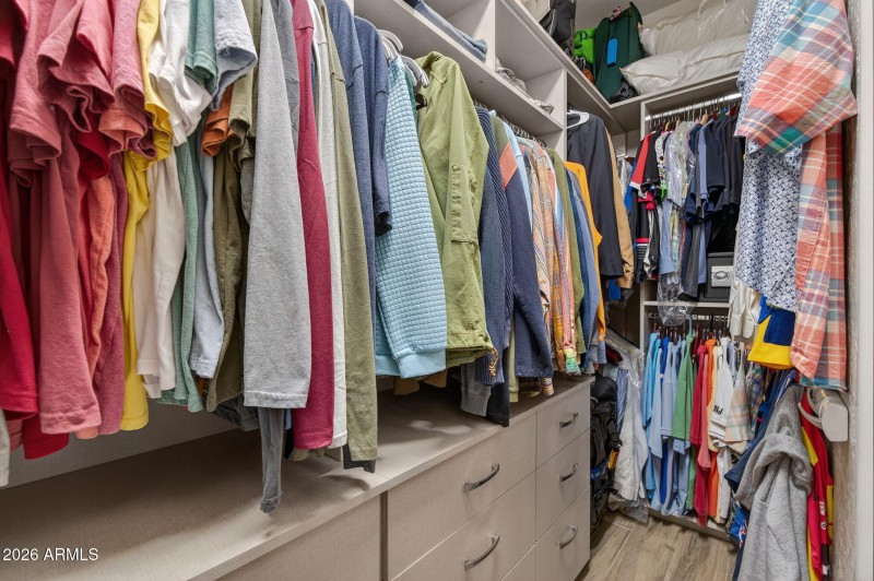 Master Walk-in Closet