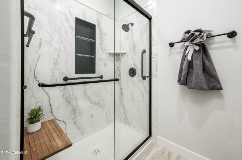 Remodeled Shower