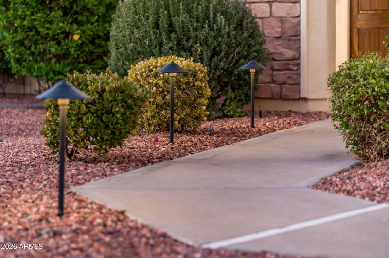 Front Walkway Lighting