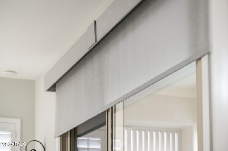 No Glare Door wall Blind