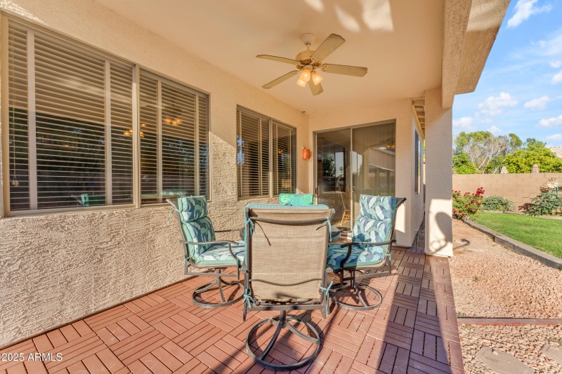 Extended Covered Patio