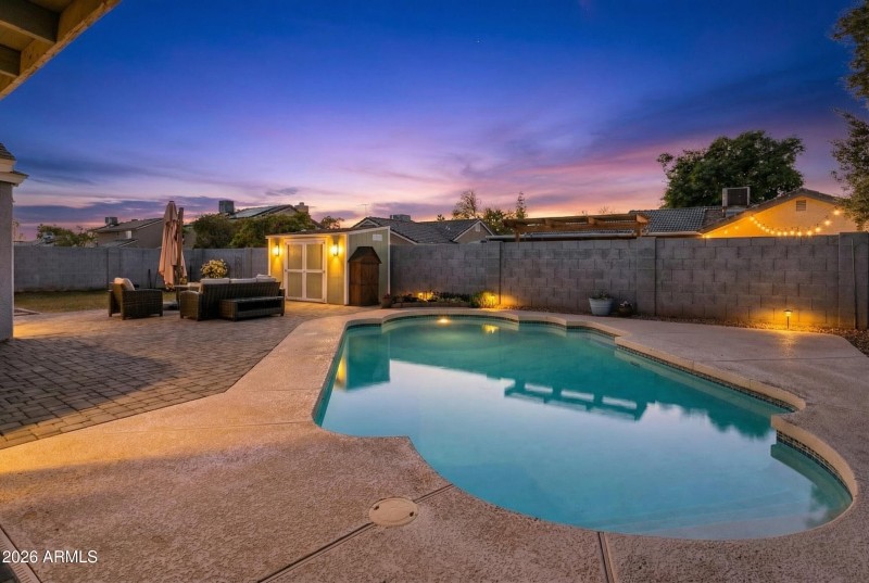 Extended Paver Backyard