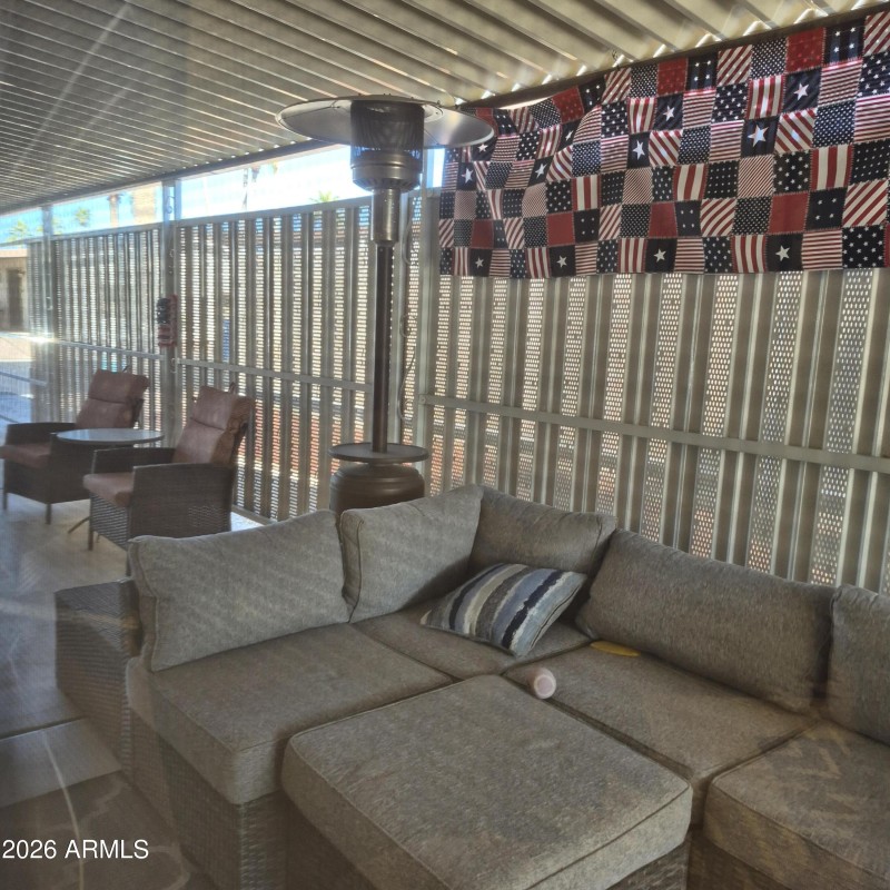 looking out guest bedroom