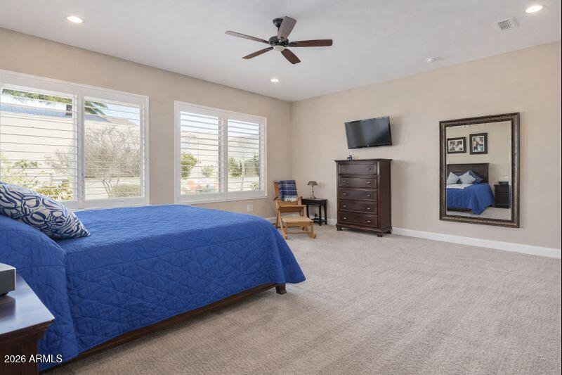 With rolldown blackout shades behind